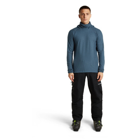 Hanorac bărbați Icebreaker Men Mer 400 RealFleece Grid Pulover Hood