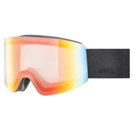 Ochelari de schi Uvex Provoqe V negru BLACK MATT DL/RAINBOW-CLEAR S1-3
