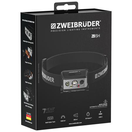 Lanternă frontală Zweibrüder ZB-5H