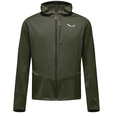 Hanorac funcțional bărbați Salewa Pedroc Pl 3 Hd Jacket M verde dark olive