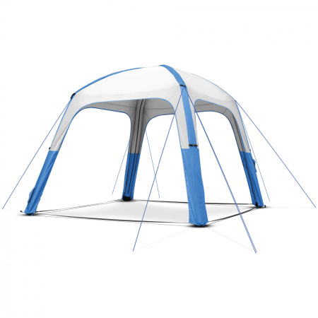 Cort de plajă Brunner Aquamar 250 Auto Up alb/albastru