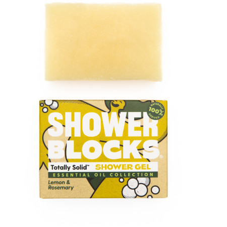Gel de duș Totally Solid Solid Shower Gel EO Range - Lemon & Rosemary