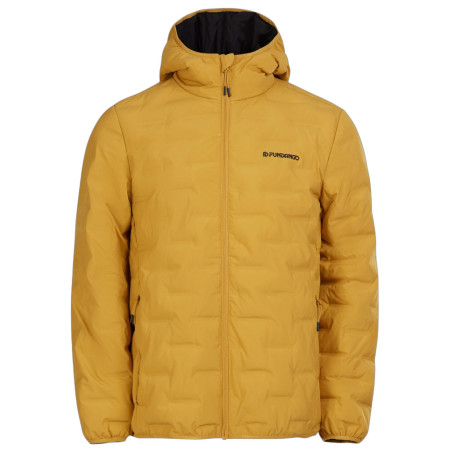 Geacă de iarnă bărbați Fundango Smoke Eco Hooded Jacket galben kangoo