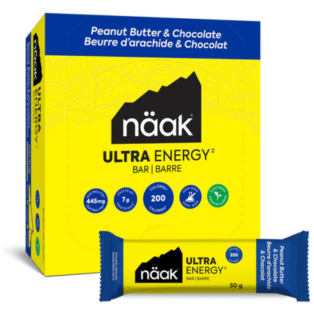 Baton energizant Näak Peanut Butter & Chocolate - Ultra Energy™ Bar