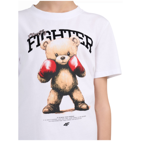 Tricou copii 4F Tshirt F3530 White