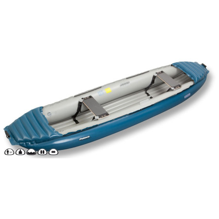 Barcă Gumotex Canoe Palava + Vâsle Trek 506