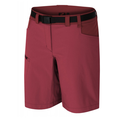 Pantaloni scurți femei Hannah Morgana roșu