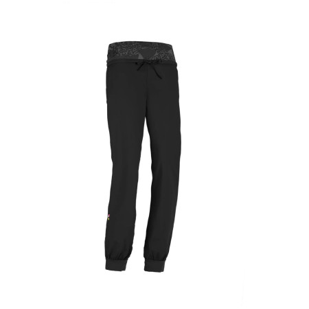 Pantaloni femei E9 Hit Women's negru Blackboard