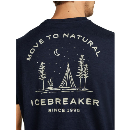 Tricou bărbați Icebreaker Men Merino 150 Tech Lite SS Tee Peaceful Pass