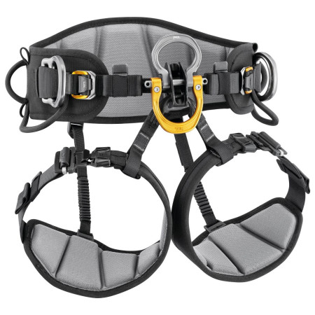Ham de lucru Petzl Astro Sit negru/galben Black, Yellow