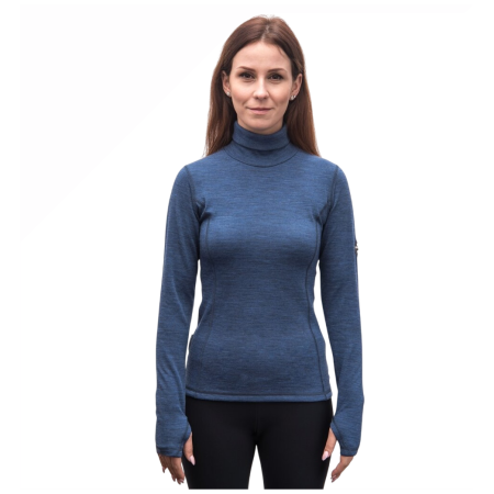 Tricou funcțional femei Sensor Merino Bold Roll Neck dl.rukáv