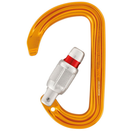 Carabină cu siguranță Petzl Sm´D Screw Lock
