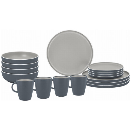 Set vase Brunner Lunch Box Trilogy Grey