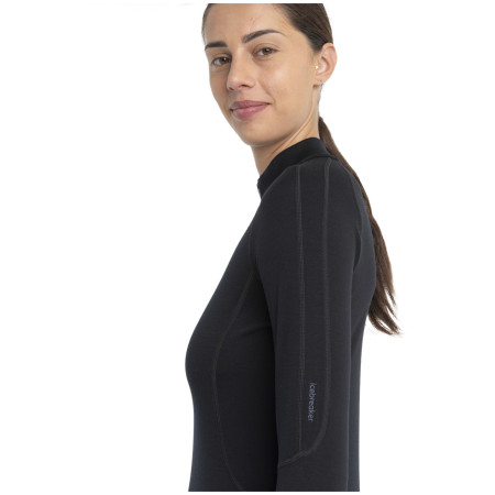 Tricou funcțional femei Icebreaker Women 300 MerinoFine™ Polar LS Half Zip