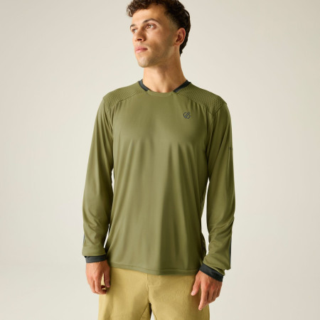 Tricou bărbați Dare 2b Trackstand Ace Long Sleeve verde Boa