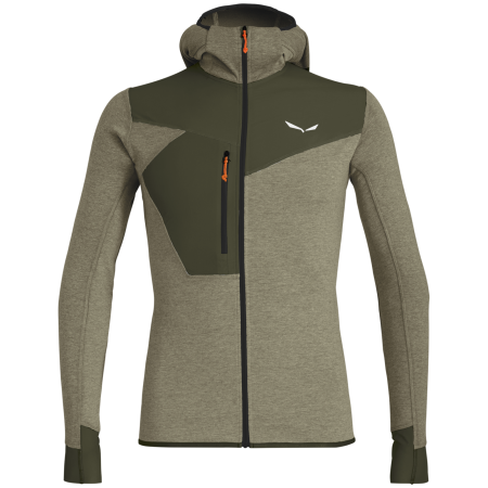 Hanorac bărbați Salewa Puez 2 Dry M L/S Hood Fz Tee