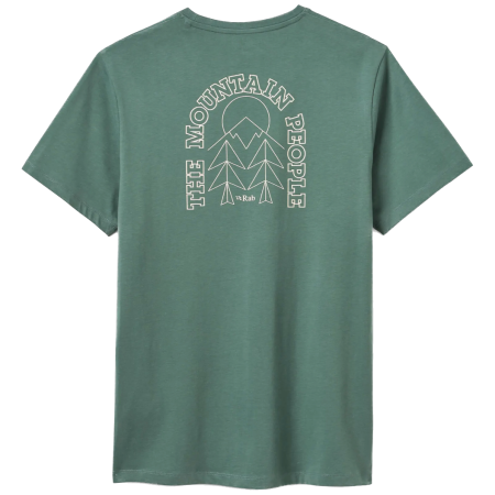 Tricou femei Rab Stance Cirque Tee verde