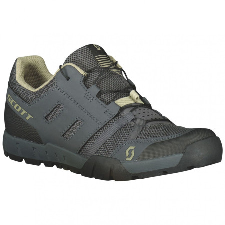 Pantofi de ciclism bărbați Scott Sport Crus-r Flat Boa gri închis