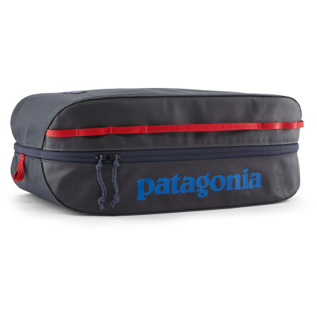 Husă pentru voiaj Patagonia Black Hole Cube 14L albastru închis Smolder Blue w/Amanita Red