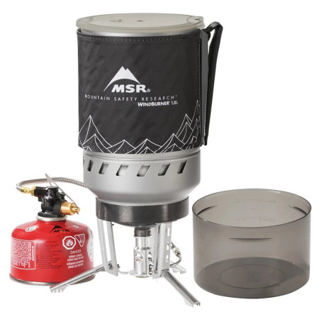 Arzător pentru camping MSR WindBurner Duo Stove System