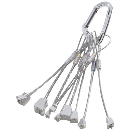 Dispozitiv de siguranță Rock Empire Alu Nuts 2 argintiu