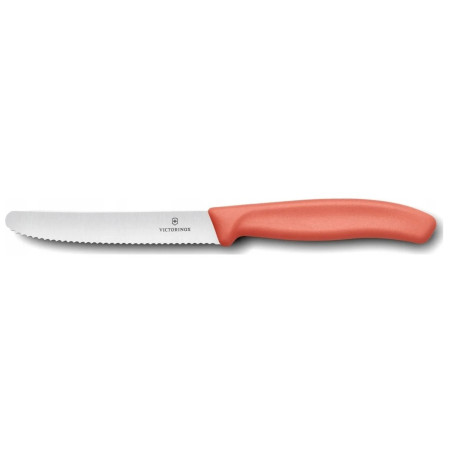 Cuțit de bucătărie Victorinox Swiss Classic 11 cm - Limited Edition roz Peonie Rose