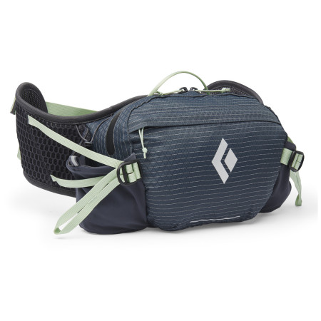 Borsetă Black Diamond Pursuit Waist Pack 6 L negru/verde
