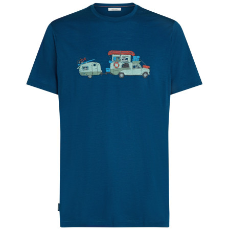 Tricou funcțional bărbați Icebreaker Men Merino 150 Tech Lite SS Tee Transportage