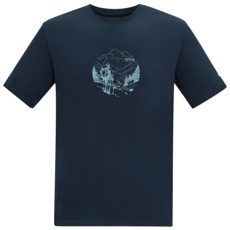 Tricou bărbați Regatta Fingal Stretch albastru închis Navy