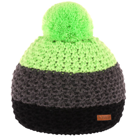 Căciulă bărbați Zulu Nowel negru/verde
