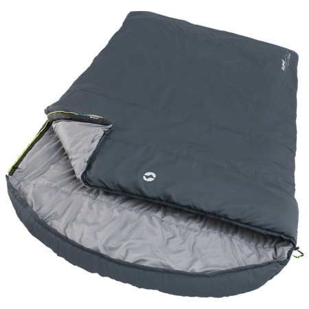 Sac de dormit tip pătură Outwell Campion Lux Double gri Dark Grey