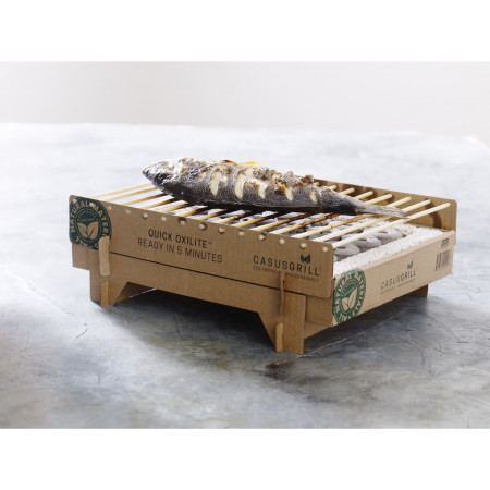 Grătar de unică folosință CasusGrill Gril ecologic