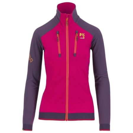 Hanorac funcțional de damă Karpos Alagna Evo W Jacket roz/violet Granita/Grape