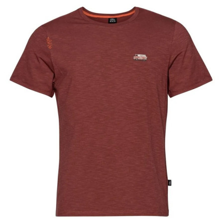 Tricou bărbați Chillaz Innsbruck Happy Days roșu Dark Red