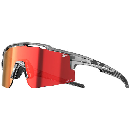 Ochelari de soare 3F Rocket negru/roșu grey/red