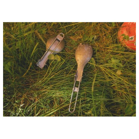 Tacâm din titan Robens Titanium Folding Spork UL