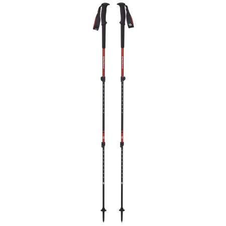 Bețe de trekking Black Diamond Trail negru/roșu