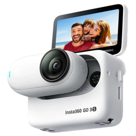 Cameră video Insta360 Go 3S - 128 GB alb