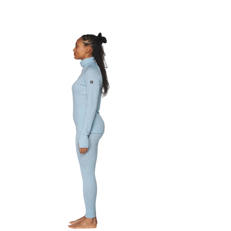 Pulover pe gât femei Devold Expedition Woman Zip Neck