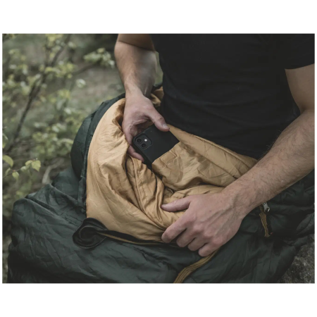 Sac de dormit Easy Camp Falcon III Mummy -4°C - Left zipper