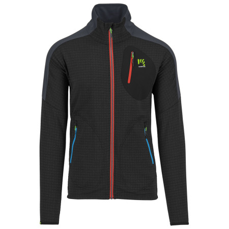 Hanorac bărbați Karpos Puez Fleece negru Black/India Ink