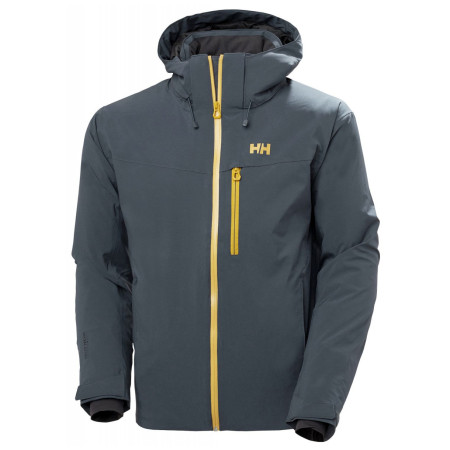 Geacă de schi bărbați Helly Hansen Swift 4.0 Jacket gri închis