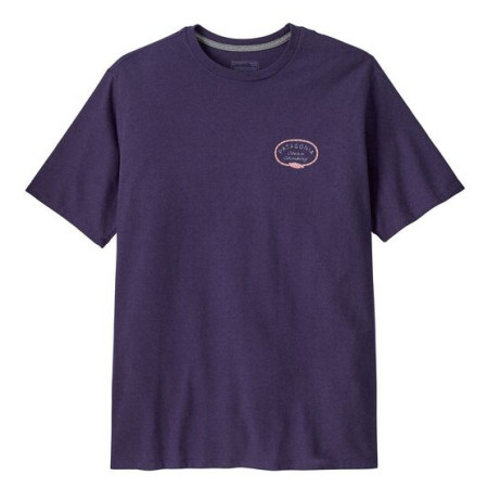 Tricou bărbați Patagonia M's Clean Climb Roots Responsibili-Tee violet Plummet Purple