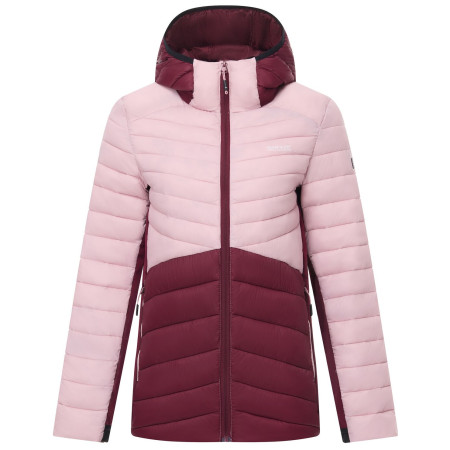 Geacă femei Regatta Womens Hooded Leedre Hybrid roz PwdrLlc/Fig