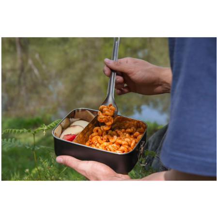 Furculiță LifeVenture Titanium Long-Handled Spork