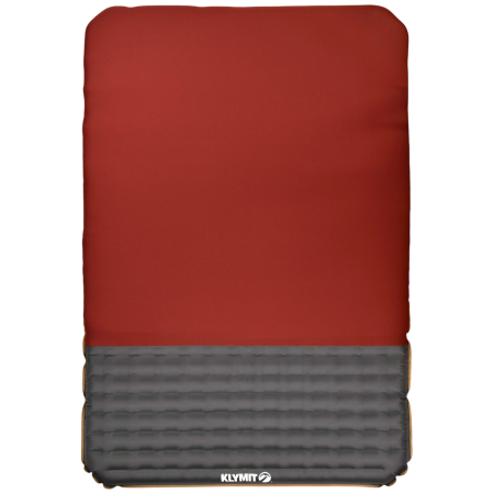 Saltea gonflabilă Klymit Insulated Klymaloft Double Sleeping Pad roșu Red