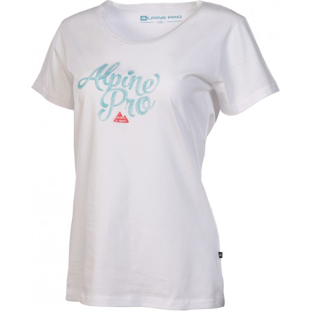 Tricou femei Alpine Pro Fonta alb bílá