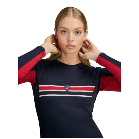 Tricou funcțional femei Dale of Norway Aksla Feminine Baselayer Crew neck
