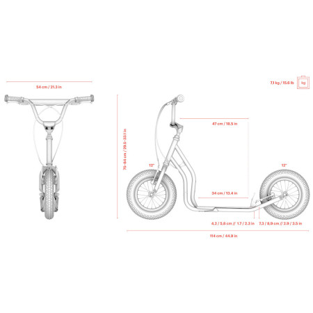 Trotinetă Yedoo Tidit