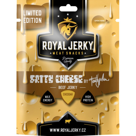 Carne uscată Royal Jerky Beef Fatty Cheese 22g